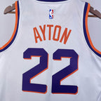 Regata  Phoenix Suns Association Edition 24/25 Deandre Ayton Branca
