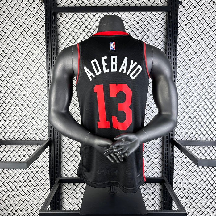 Regata  Miami Heat City Edition 23/24 Bam Adebayo Preta