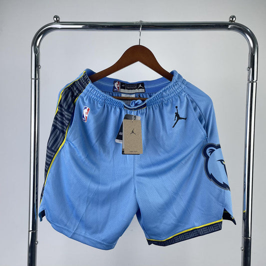 Short  Memphis Grizzlies Statement Edition Azul Claro