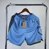 Short  Memphis Grizzlies Statement Edition Azul Claro