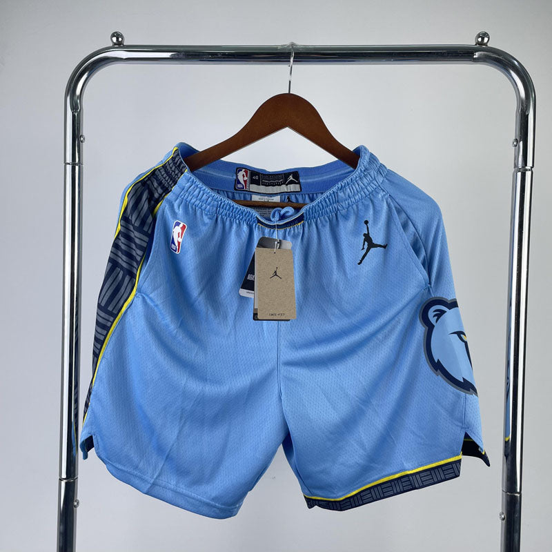 Short  Memphis Grizzlies Statement Edition Azul Claro