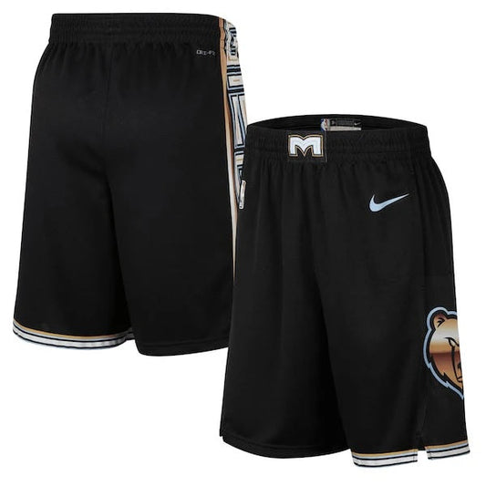 Short  Memphis Grizzlies City Edition 22/23 Preto