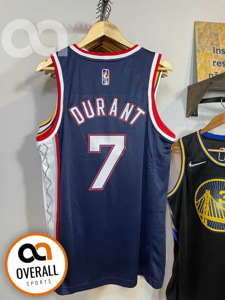 Regata  Brooklyn Nets City Edição 75 anos Kevin Durant