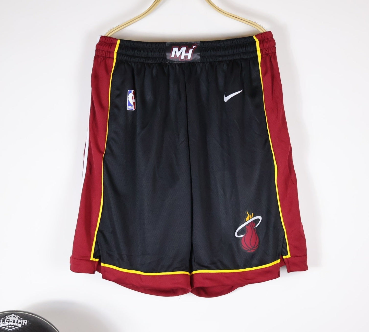 Short  Miami Heat Icon Edition Preto