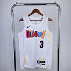 Regata  Miami Heat City Edition 22/23 Dwayne Wade Branca