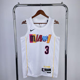 Regata  Miami Heat City Edition 22/23 Dwayne Wade Branca