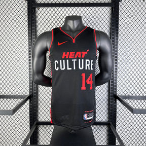 Regata  Miami Heat City Edition 23/24 Tyler Herro Preta