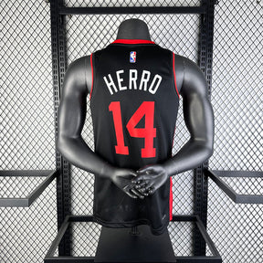 Regata  Miami Heat City Edition 23/24 Tyler Herro Preta