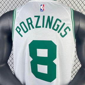 Regata  Boston Celtics Association Edition 24/25 Kristaps Porzingis Branca