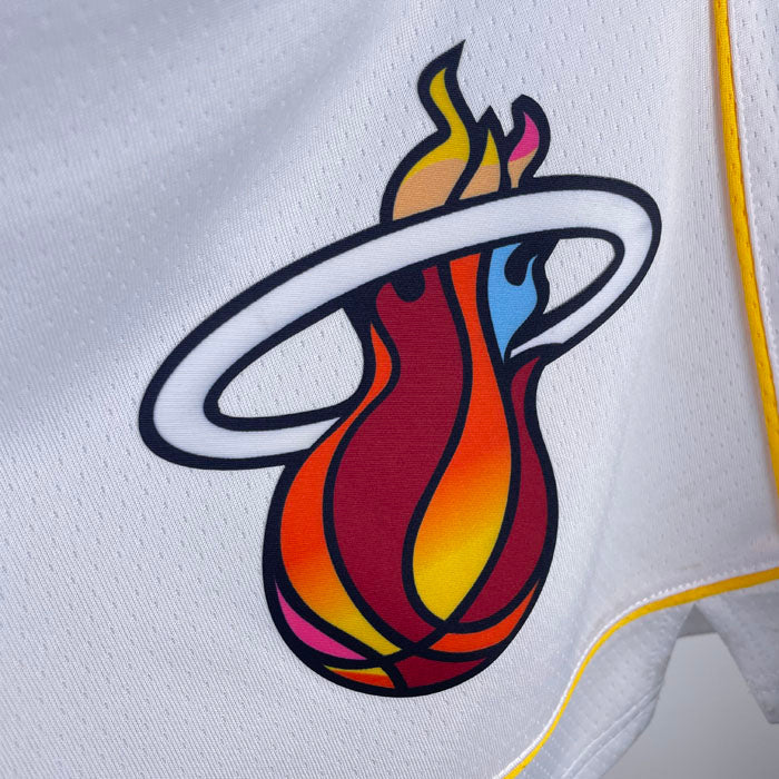 Short  Miami Heat City Edition 22/23 Branco