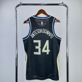 Regata  Milwaukee Bucks Statement Edition 23/24 Giannis Antetokounmpo Preta