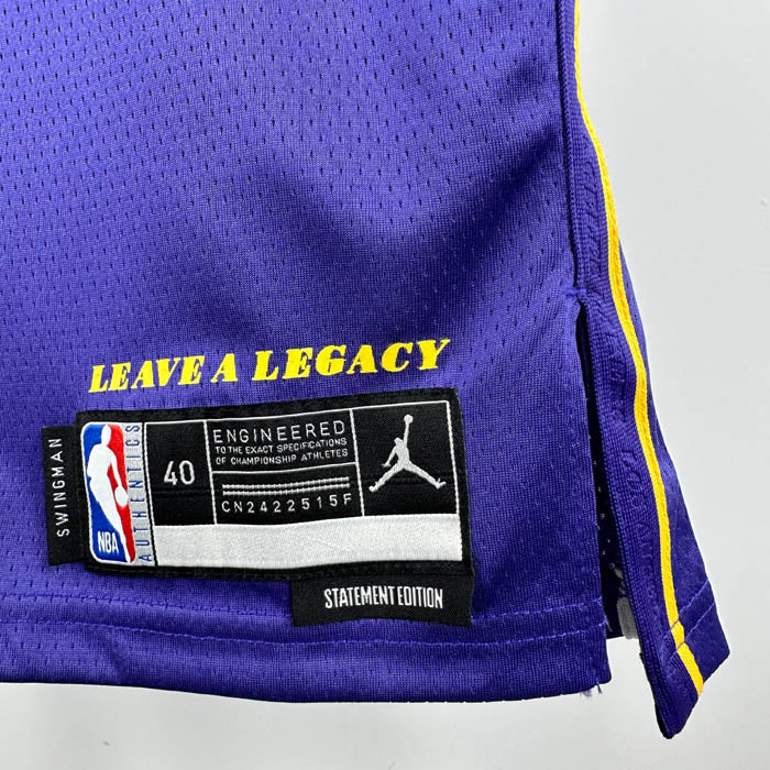 Regata Los Angeles Lakers Statement 25/26 LeBron James Roxa