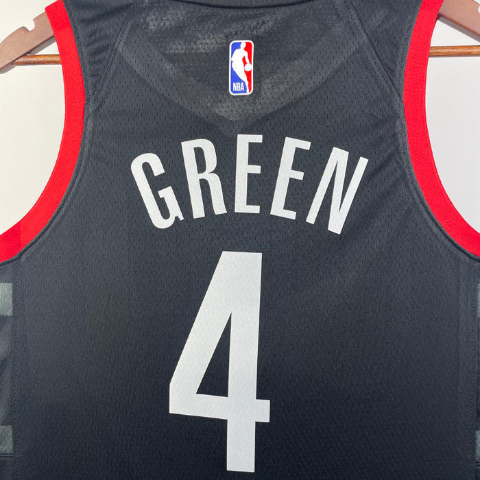 Regata  Houston Rockets Statement Edition 23/24 Jalen Green Preta