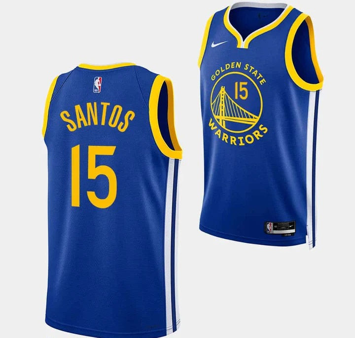 Regata  Golden State Warriors Icon Edition 24/25 Gui Santos Azul