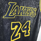 Regata Infantil  Los Angeles Lakers Kobe Bryant 24 Preta