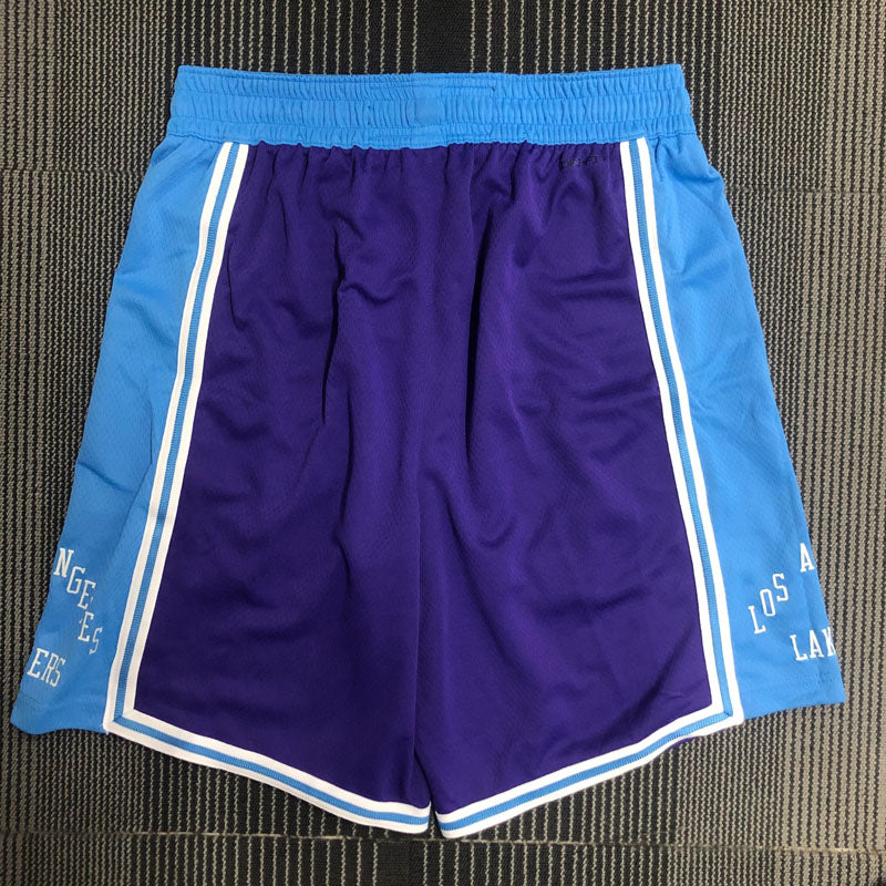 Short  Los Angeles Lakers City Edição 75 anos 21/22 Roxo