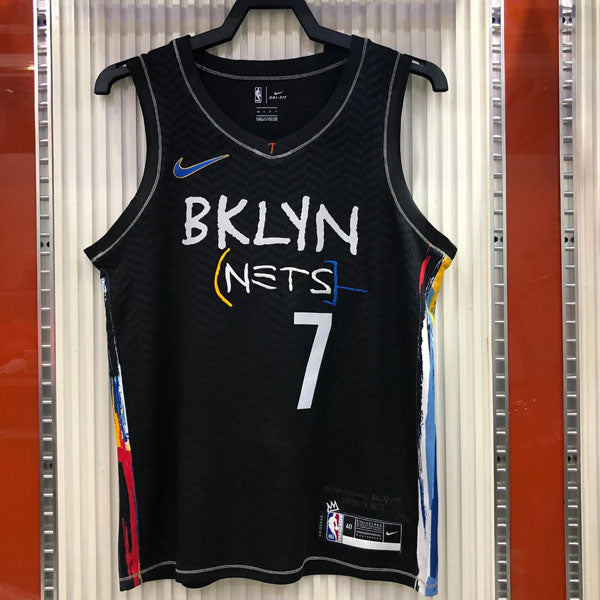 Regata  Brooklyn Nets City Edition 20/21 Kevin Durant Preta