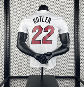 Camiseta  Miami Heat Jimmy Butler DRI-FIT Branca