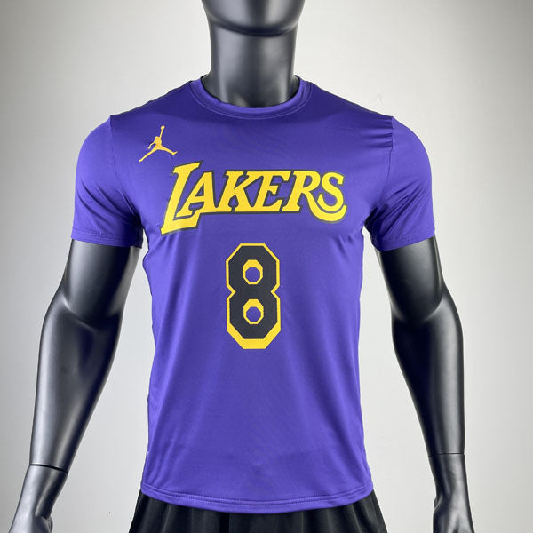 Camiseta  Los Angeles Lakers Kobe Bryant 8 DRI-FIT Roxa