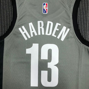 Regata  Brooklyn Nets Edição 75 anos 21/22 James Harden Cinza