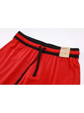 Short Jordan Diamond Vermelho