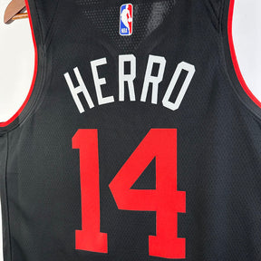 Regata  Miami Heat City Edition 23/24 Tyler Herro Preta