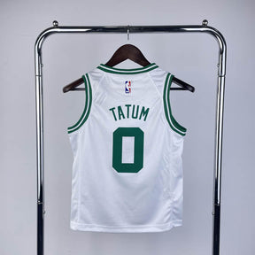 Regata Infantil  Boston Celtics Jayson Tatum Branca