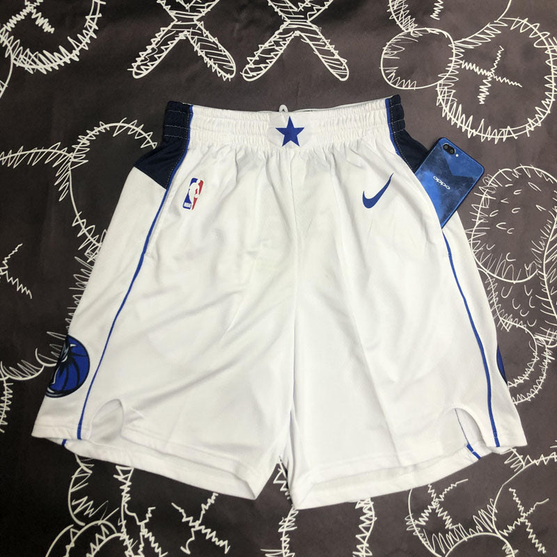 Short  Dallas Mavericks Association Edition Branco