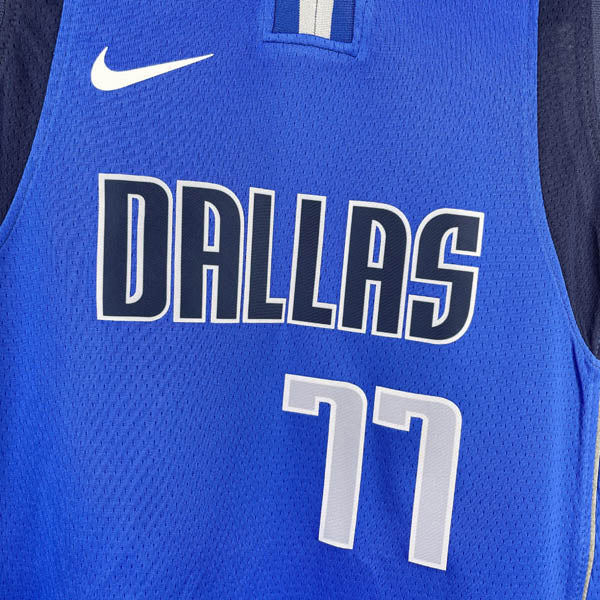 Regata Infantil  Dallas Mavericks Luka Doncic Azul