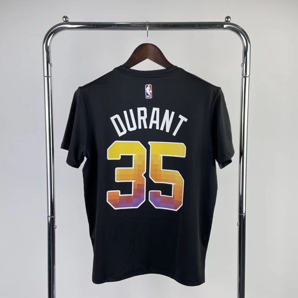 Camiseta  Phoenix Suns Kevin Durant City DRI-FIT Preta
