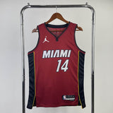 Regata  Miami Heat Statement Edition 23/24 Tyler Herro Vermelha