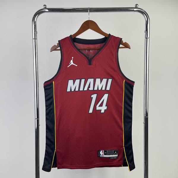 Regata  Miami Heat Statement Edition 23/24 Tyler Herro Vermelha
