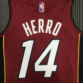 Regata  Miami Heat Statement Edição 75 anos Tyler Herro Vermelha