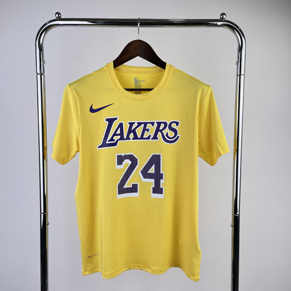 Camiseta  Los Angeles Lakers Kobe Bryant 24 DRI-FIT Amarela
