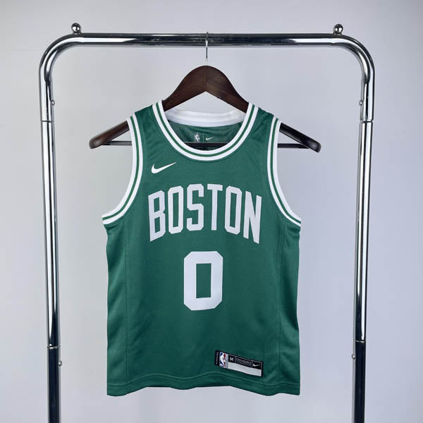 Regata Infantil  Boston Celtics Jayson Tatum Verde