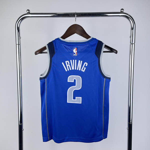 Regata Infantil  Dallas Mavericks Kyrie Irving Azul