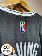 Regata  Brooklyn Nets Icon Edição 75 anos Kyrie Irving Preta