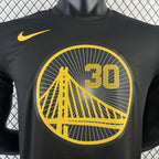 Camiseta  Golden State Warriors Stephen Curry DRI-FIT Preta