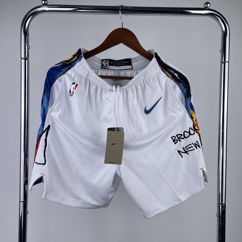 Short  Brooklyn Nets City Edition 22/23 Branco