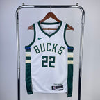 Regata  Milwaukee Bucks Association Edition 23/24 Khris Middleton Branca
