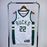 Regata  Milwaukee Bucks Association Edition 23/24 Khris Middleton Branca