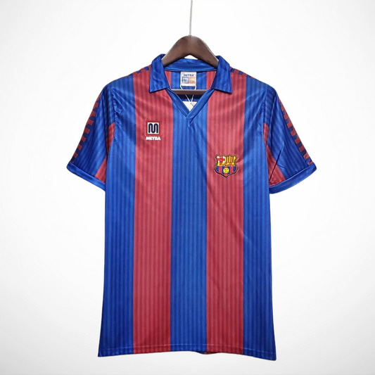 Camisa Barcelona Titular 90/91 - Versão Retrô