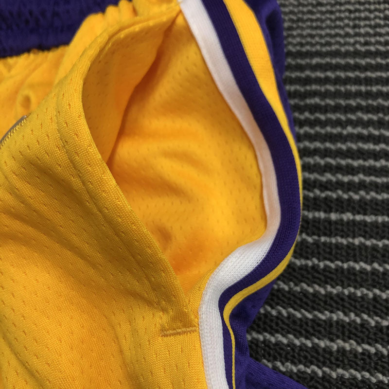 Short  Los Angeles Lakers Icon Edição 75 anos 21/22 Amarelo