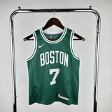Regata Infantil  Boston Celtics Jaylen Brown Verde