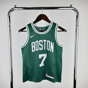 Regata Infantil  Boston Celtics Jaylen Brown Verde