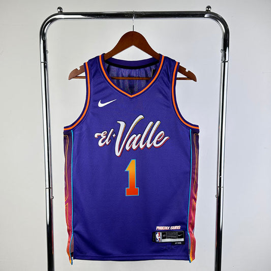 Regata  Phoenix Suns City Edition 23/24 Devin Booker Roxa