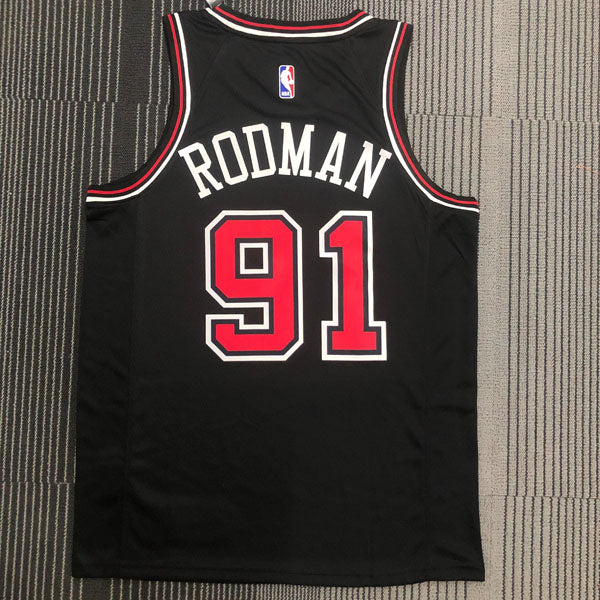 Regata  Chicago Bulls Dennis Rodman Preta