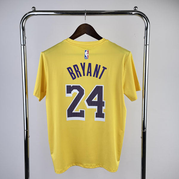 Camiseta  Los Angeles Lakers Kobe Bryant 24 DRI-FIT Amarela