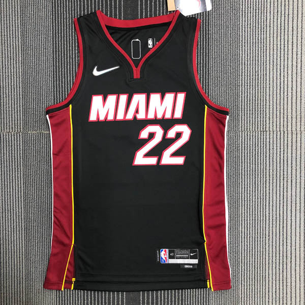 Regata  Miami Heat Icon Edição 75 anos Jimmy Butler Preta