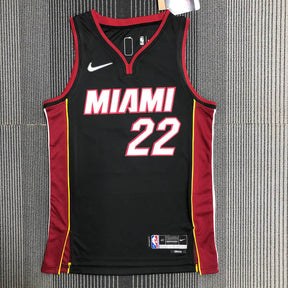 Regata  Miami Heat Icon Edição 75 anos Jimmy Butler Preta